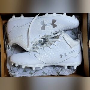 NIB - Under Armour Nitro Select Mid Cleats - Size 12